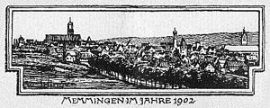 Stadtansicht von 1902